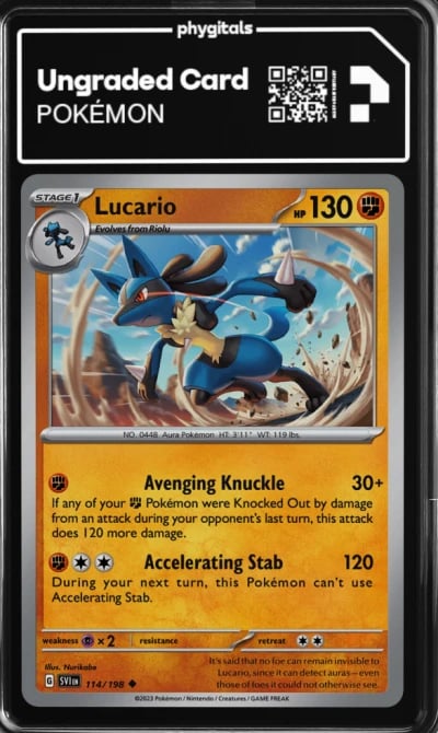 2023 Lucario Scarlet & Violet #1
