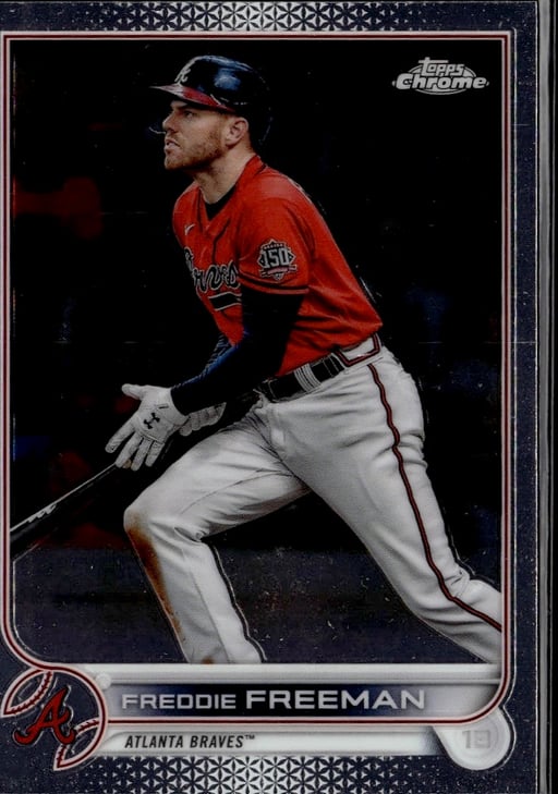 2022 Freddie Freeman #14 Topps Chrome