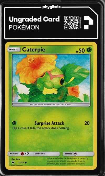 2017 Caterpie Burning Shadows #1