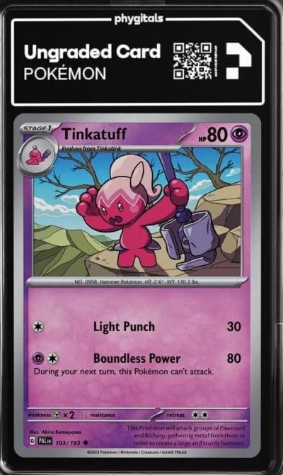 2023 Tinkatuff Paldea Evolved #1