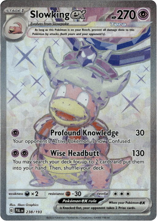 2023 Slowking ex #238 Paldea Evolved