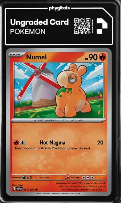 2023 Numel Obsidian Flames #031