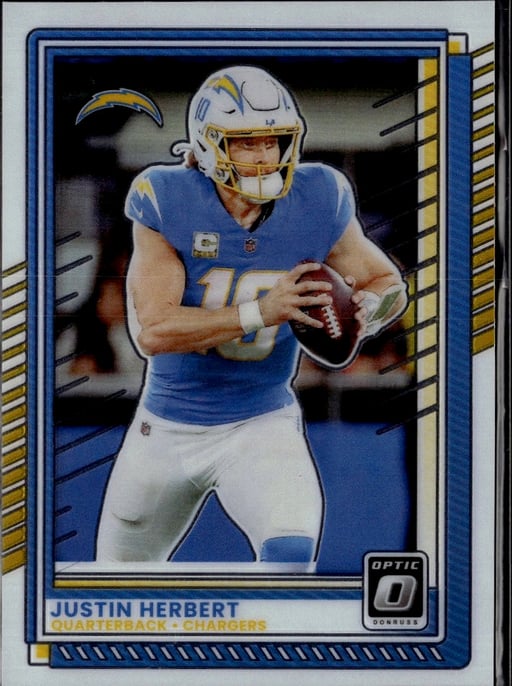 2025 Justin Herbert #109 Donruss Optic