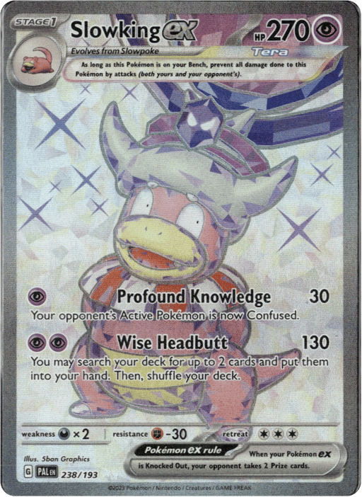2023 Slowking ex #238 Paldea Evolved