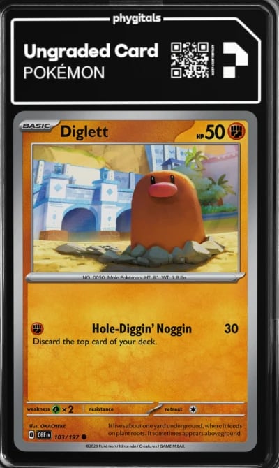 2023 Diglett Obsidian Flames #10