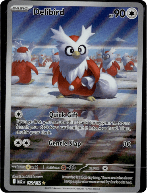2025 Delibird #152 Mega Evolution