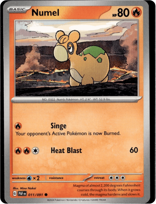 2024 Numel #11 Paldean Fates