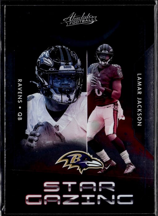 2023 Lamar Jackson #SG-4 Absolute Football Star Gazing