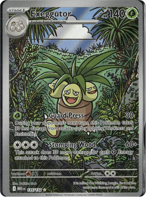 2025 Exeggutor #135 Mega Evolution