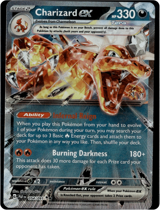 2024 Charizard ex #54 Paldean Fates