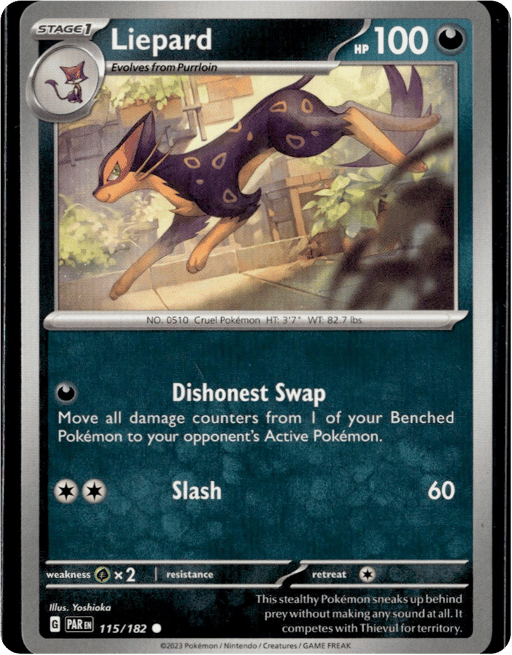 2023 Liepard #115 Paradox Rift