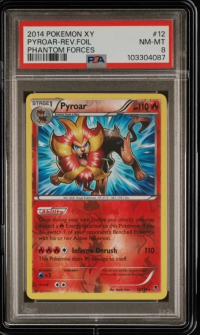 2014 POKEMON XY PHANTOM FORCES #