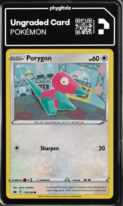 2021 Porygon Chilling Reign #116