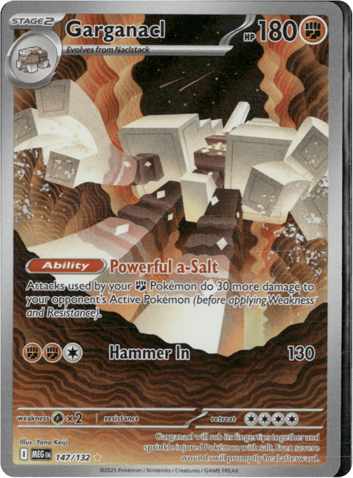 2025 Garganacl #147 Mega Evolution