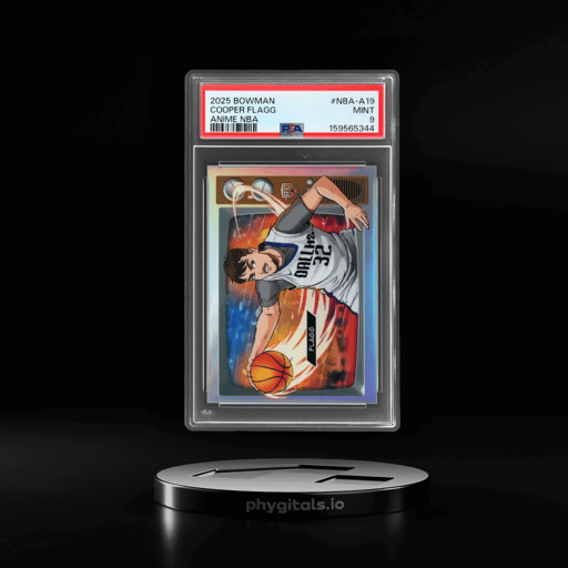 2025 Bowman Anime NBA Cooper Flagg #NBA-A19 PSA 9