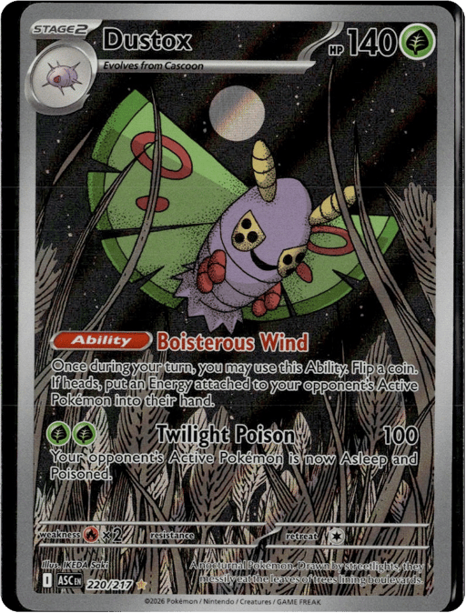 2026 Dustox #220 Ascended Heroes