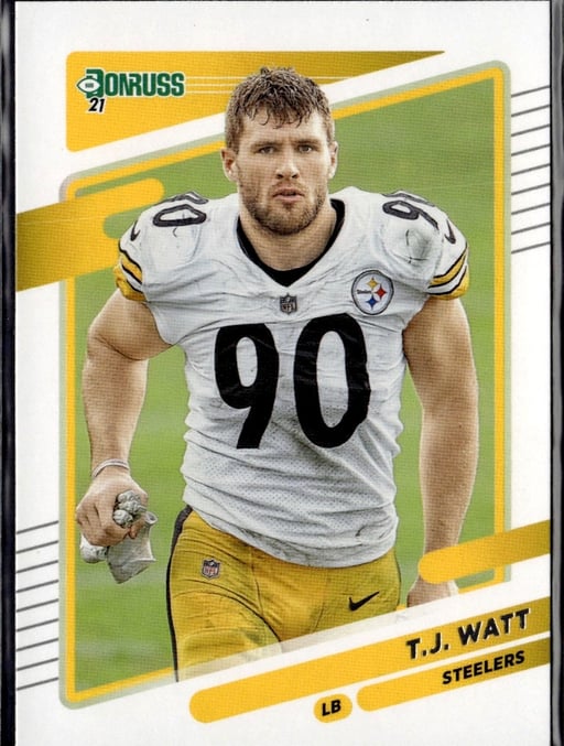 2021 T. J. Watt #22 Donruss