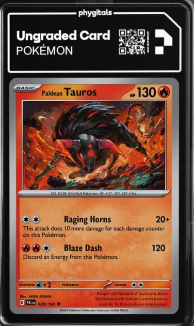 2023 Paldean Tauros Paldea Evolv