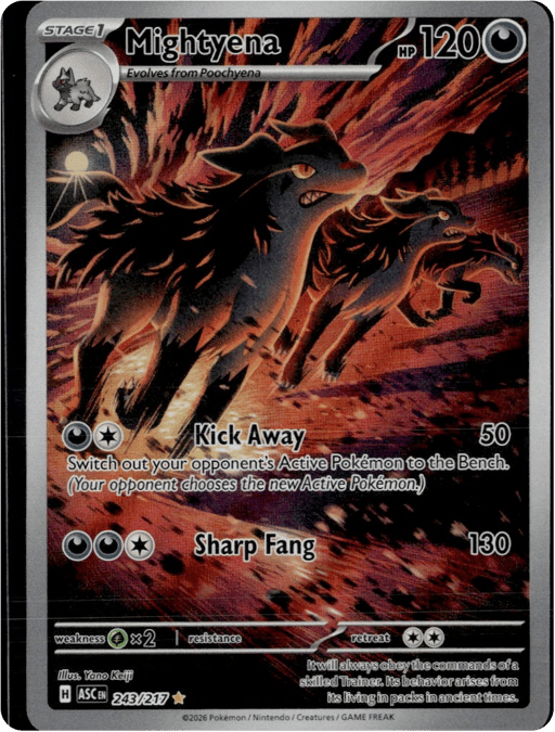 2026 Mightyena #243 Ascended Heroes