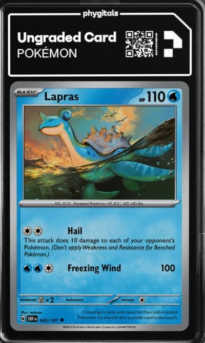 2023 Lapras Obsidian Flames #045