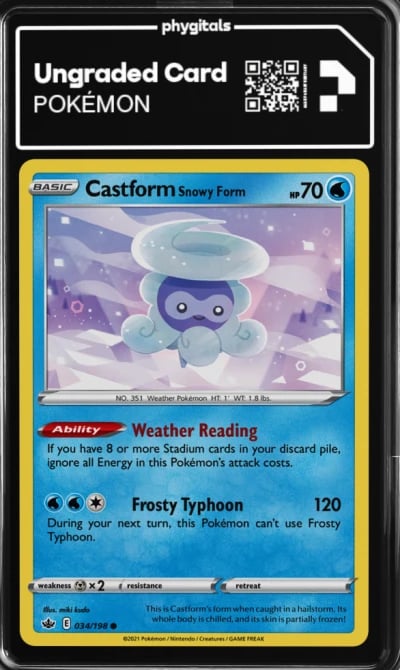 2021 Castform Snowy Form Chillin