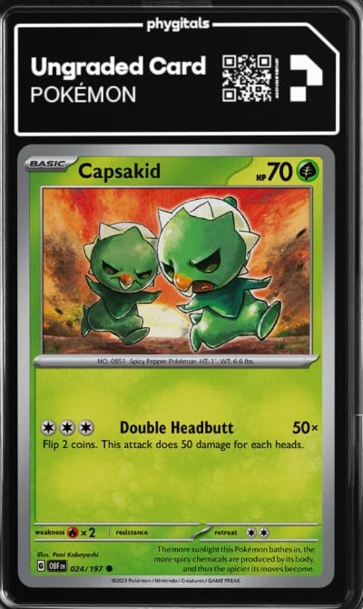 2023 Capsakid Obsidian Flames #0