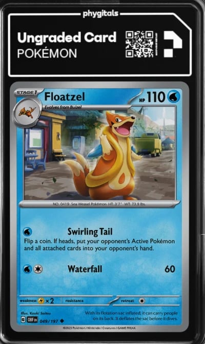 2023 Floatzel Obsidian Flames #0
