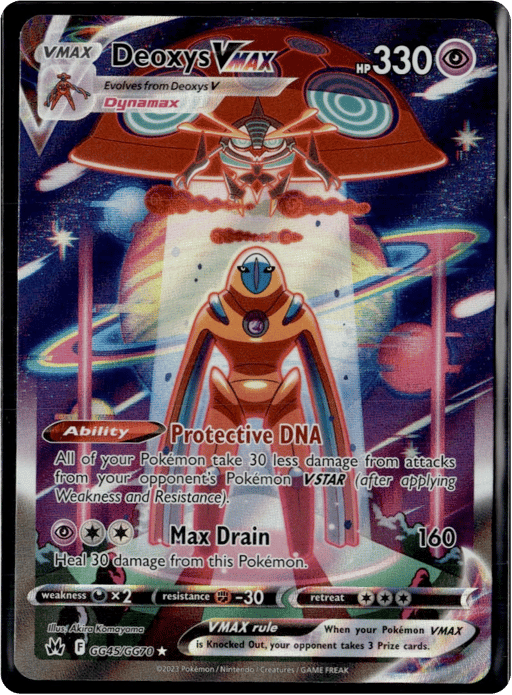 2023 Deoxys VMAX #GG45 Crown Zenith