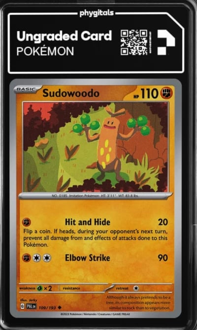 2023 Sudowoodo Paldea Evolved #1