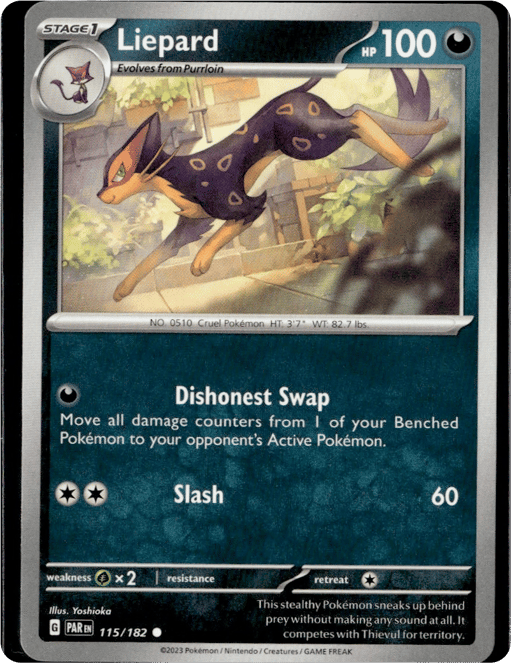 2023 Liepard #115 Paradox Rift
