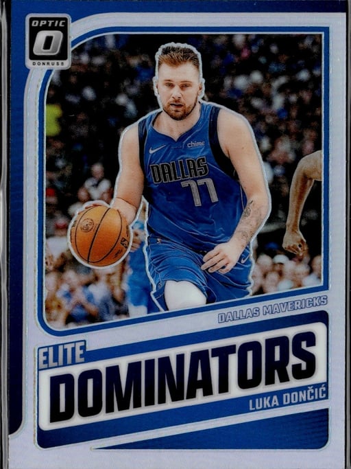 2024 Luka Doncic #10 Donruss Optic Elite Dominators