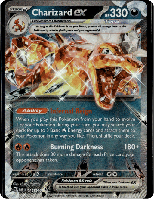 2024 Charizard ex #54 Paldean Fates