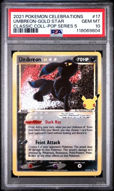 2021 POKEMON CELEBRATIONS CLASSI