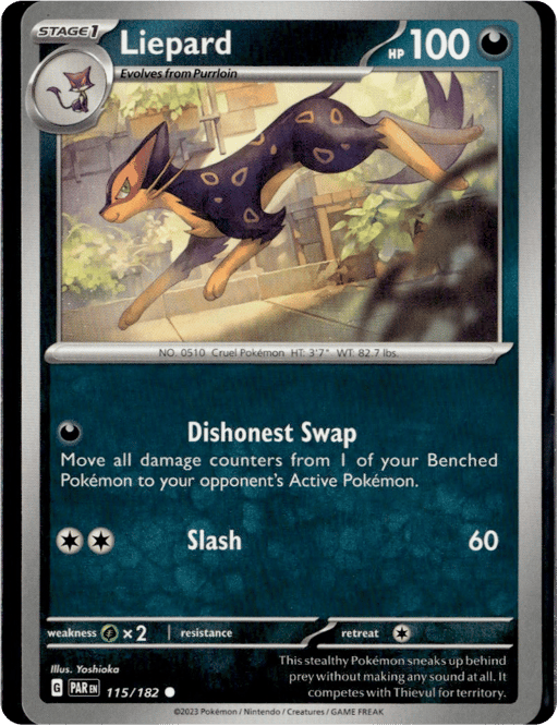 2023 Liepard #115 Paradox Rift