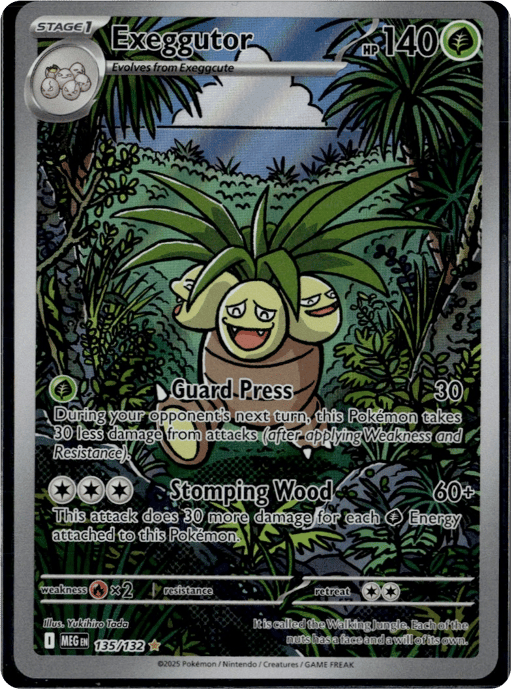 2025 Exeggutor #135 Mega Evolution