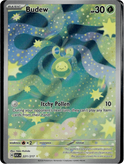 2026 Budew #221 Ascended Heroes