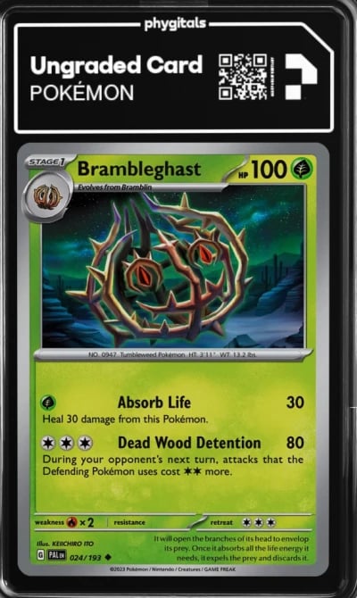 2023 Brambleghast Paldea Evolved