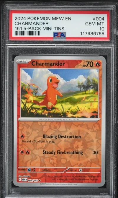 2024 Pokemon Mew En-151 5 Pack M