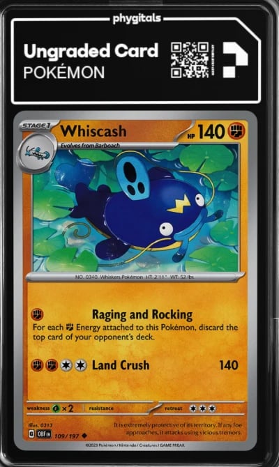 2023 Whiscash Obsidian Flames #1