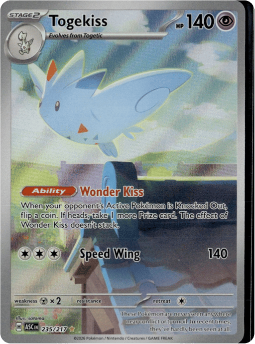 2026 Togekiss #235 Ascended Heroes