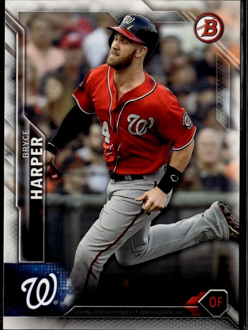 2016 Bryce Harper #100 Bowman