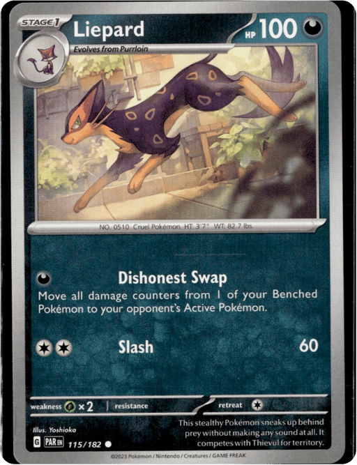 2023 Liepard #115 Paradox Rift