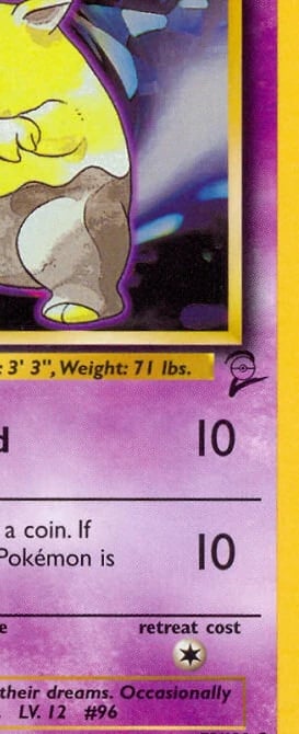 2000 Drowzee Base Set 2 #73
