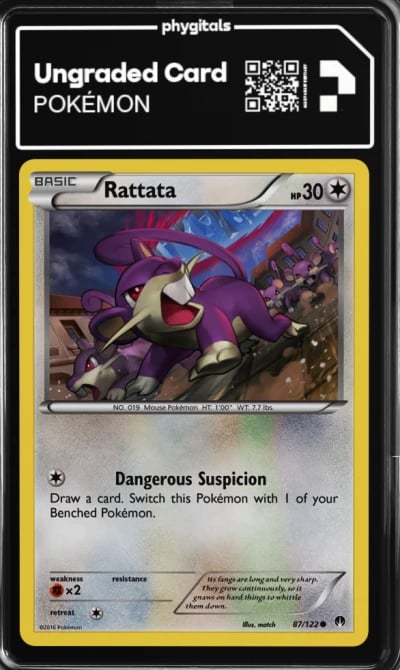 2016 Rattata BREAKpoint #87