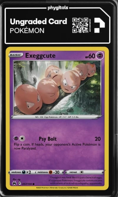 2023 Exeggcute Crown Zenith #057