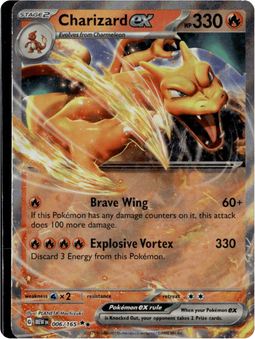 2023 Charizard ex #6 151
