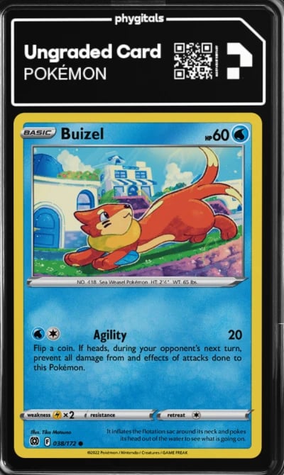 2022 Buizel Brilliant Stars #38