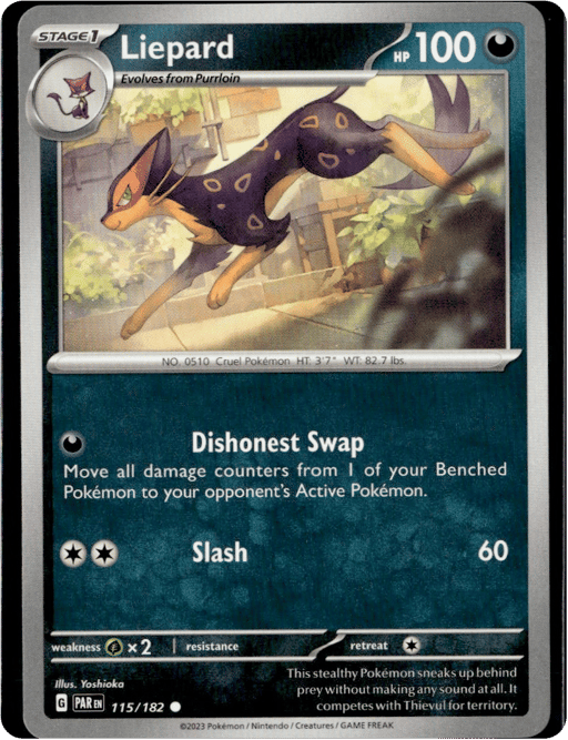 2023 Liepard #115 Paradox Rift