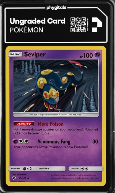 2017 Seviper Burning Shadows #50