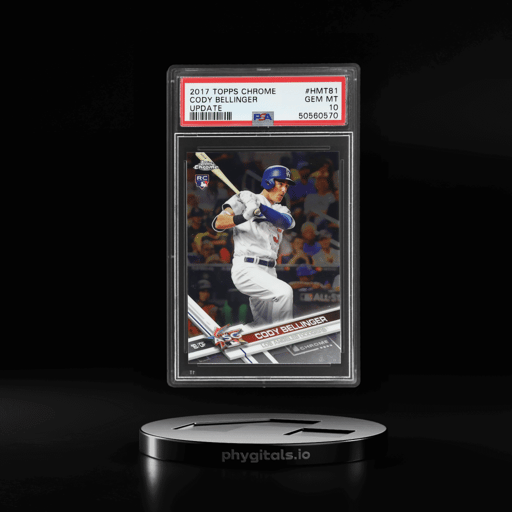 2017 Topps Chrome Update Cody Bellinger #HMT81 PSA 10
